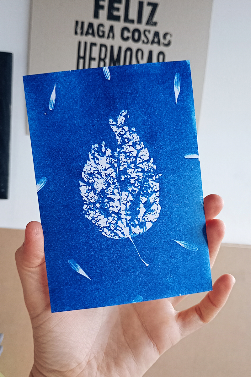 Print - Hoja del bosque